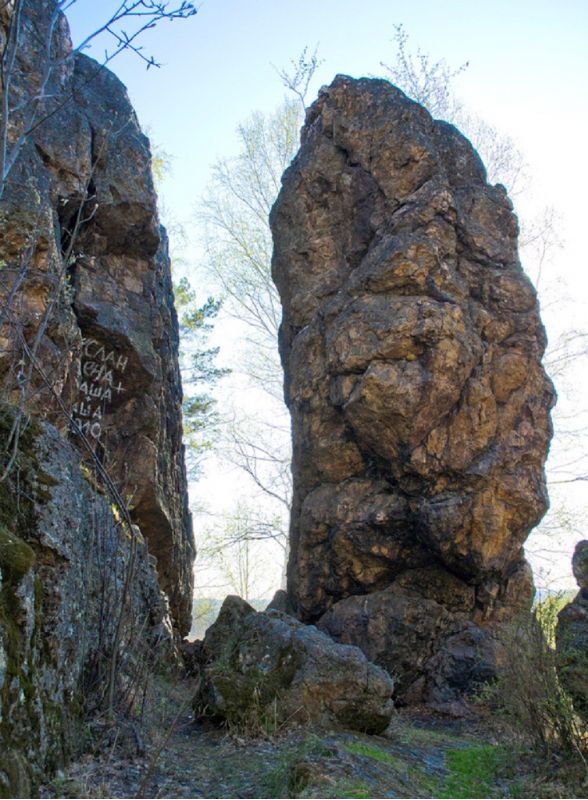 Каменные ворота вид 2