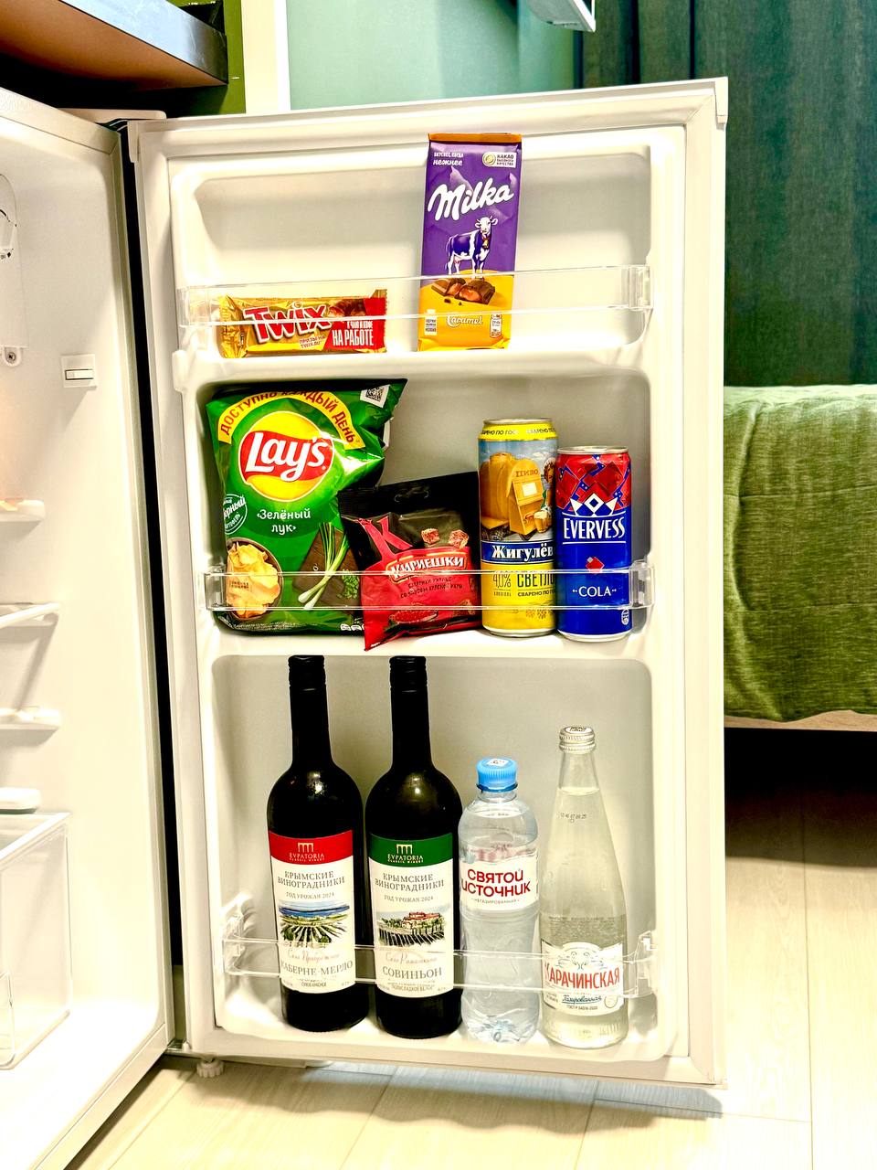 Напитки и снэки